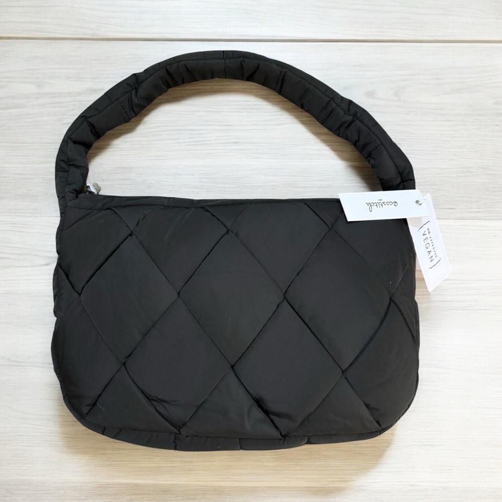 Black Quilted Women's Bag